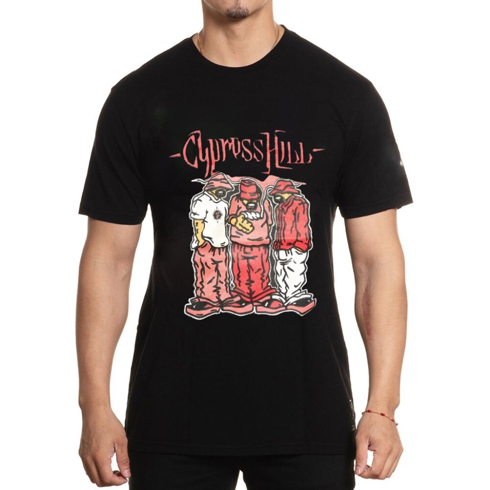 Cypress Hill Band Black T-shirt